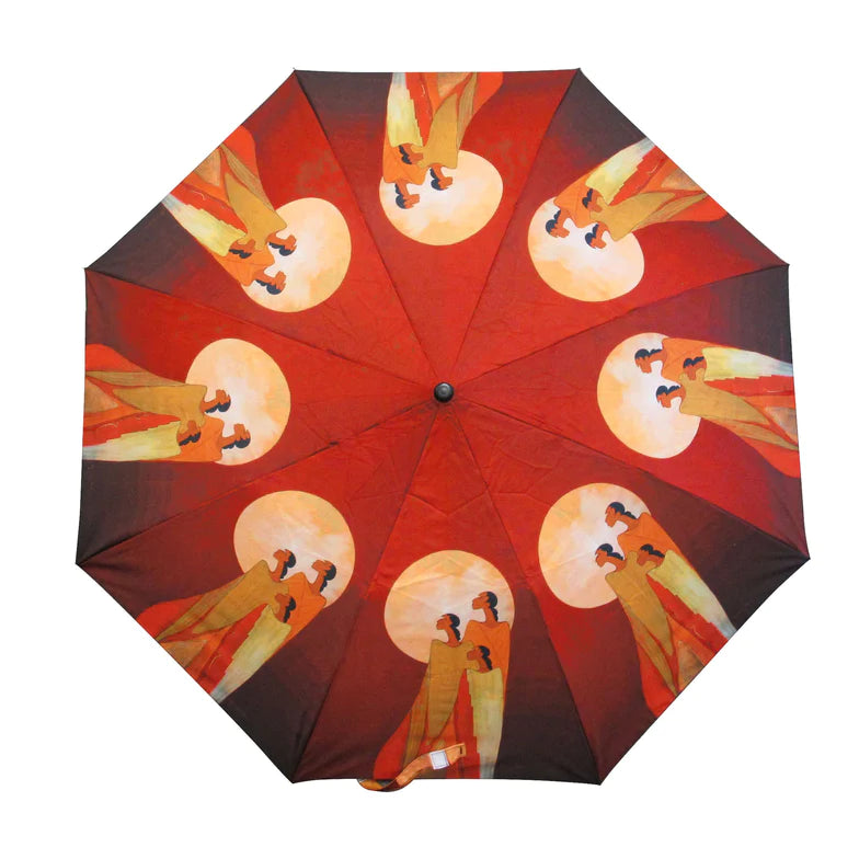 Indigenous Art Collapsible Umbrellas - Chaiya Home & Garden Decor