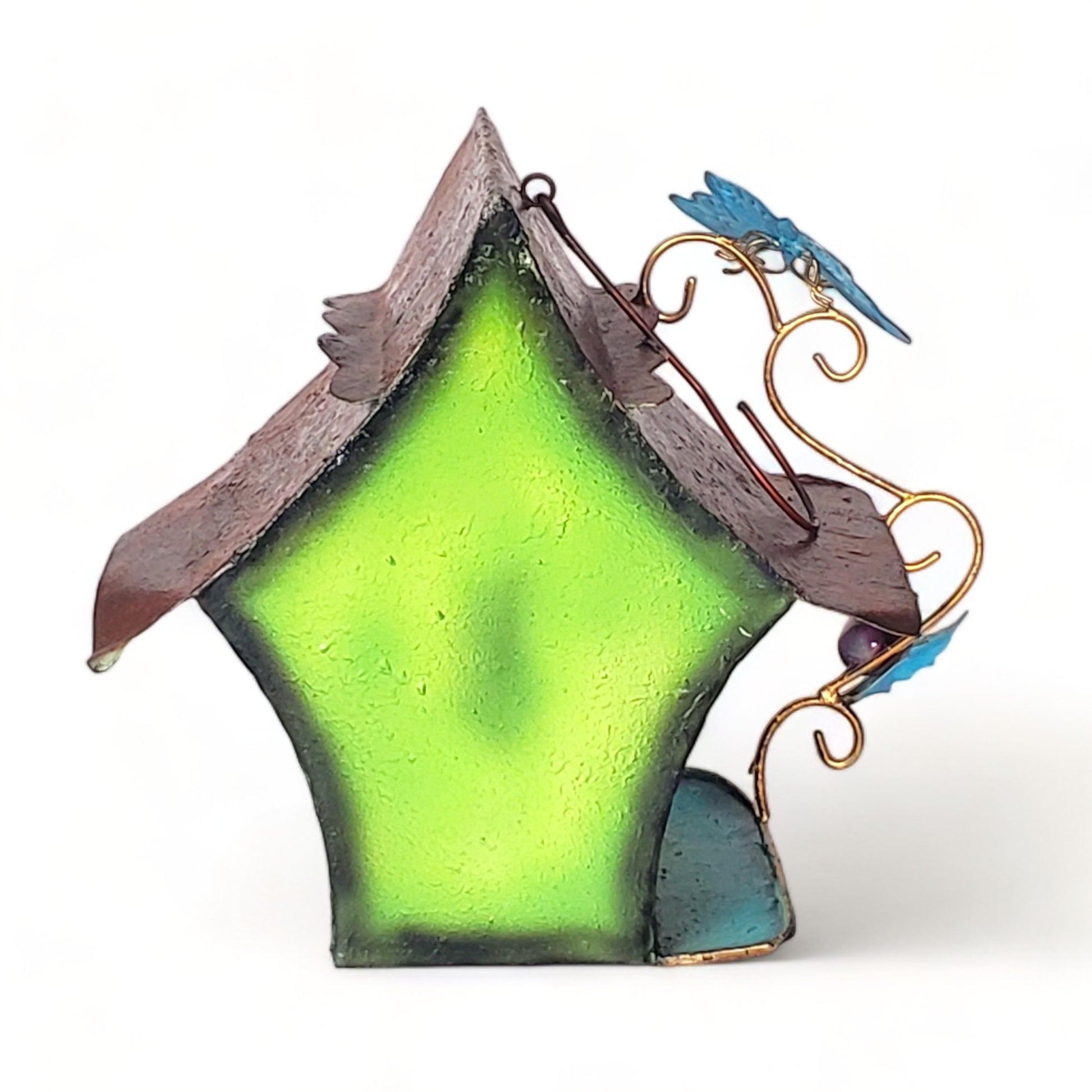 Decorative Bird House - Green - Chaiya Home & Garden Decor