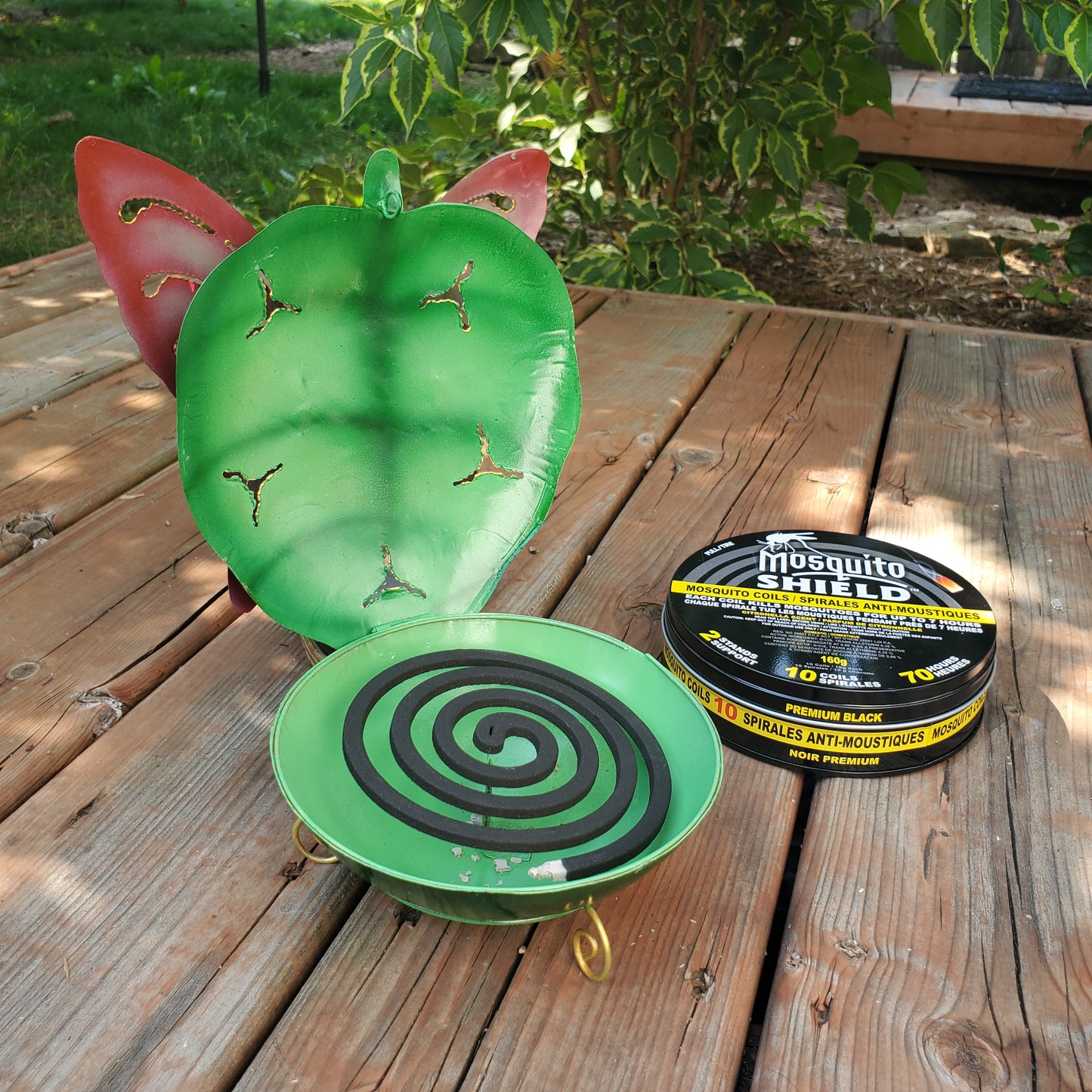 Butterfly Mosquito Coil Holder