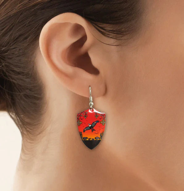 "Seven Grandfather Teachings" Gallery Earrings