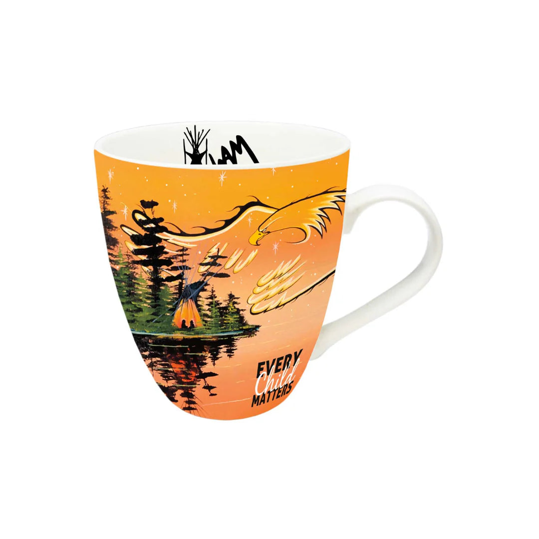 "Eagle Protector" Indigenous Art Mug - Chaiya Home & Garden Decor