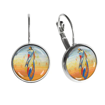 "Not Forgotten" Dome Earrings - Chaiya Home & Garden Decor