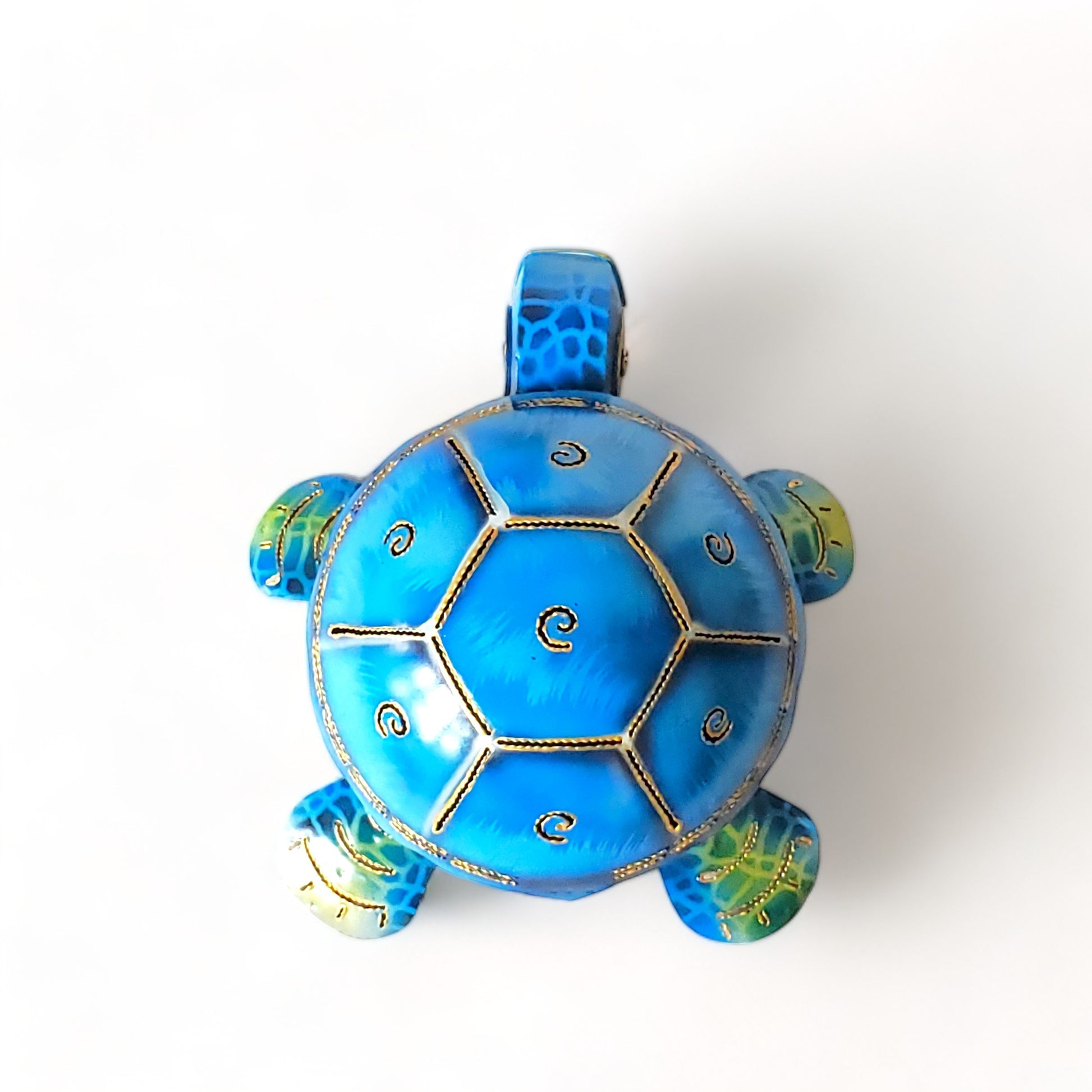 Turtle Mosquito Coil Holder - Blue - Chaiya Home & Garden Decor