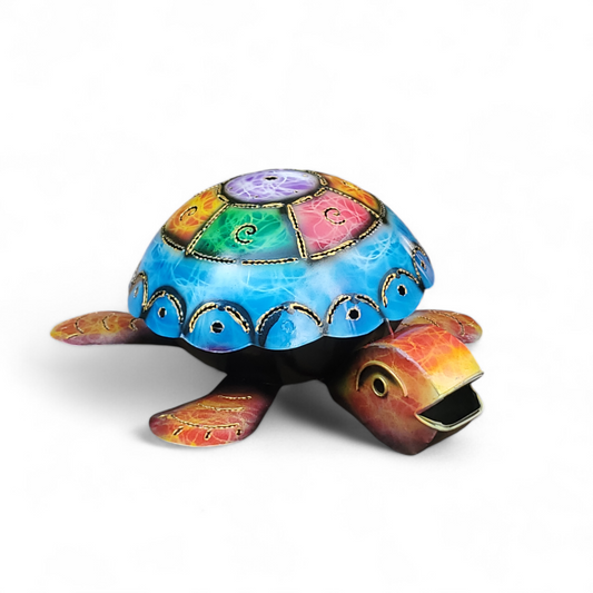 Turtle Mosquito Coil Holder - Multi Blue