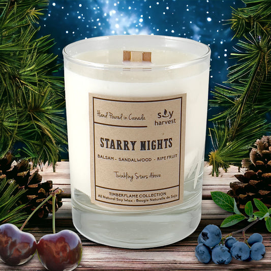 "Starry Nights" Timberflame Candle - Chaiya Home & Garden Decor