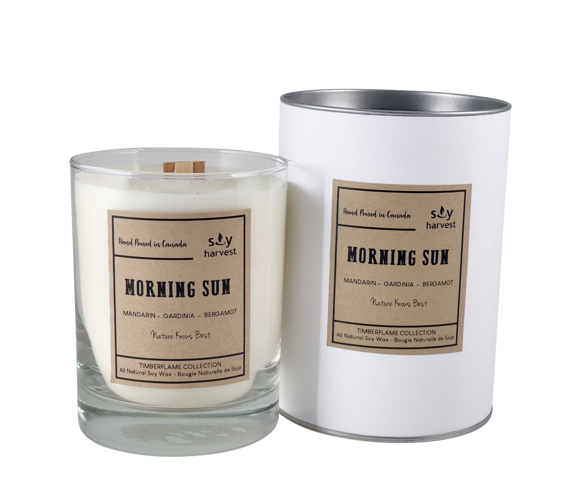 "Morning Sun" Timberflame Candle - Chaiya Home & Garden Decor