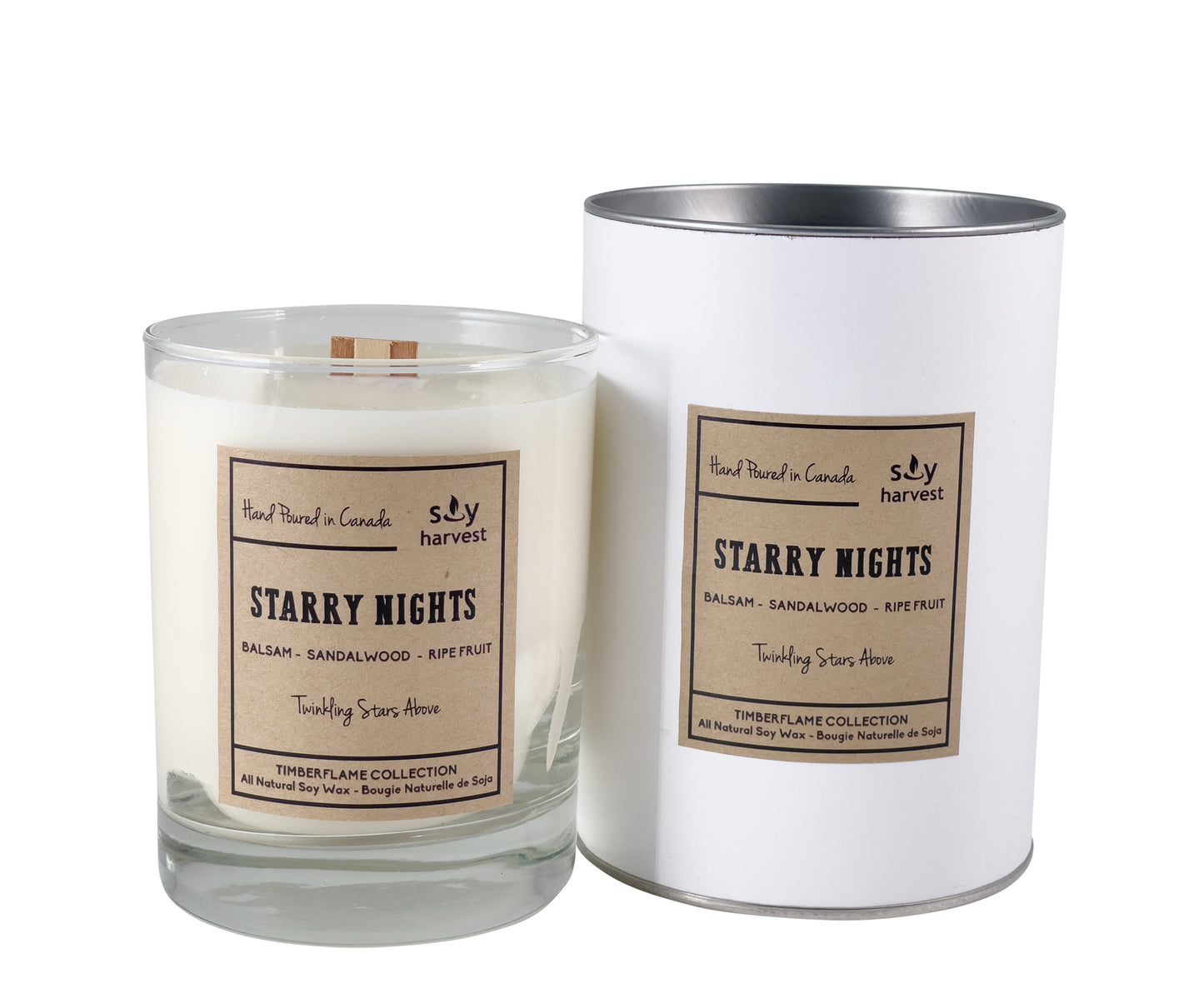 "Starry Nights" Timberflame Candle - Chaiya Home & Garden Decor