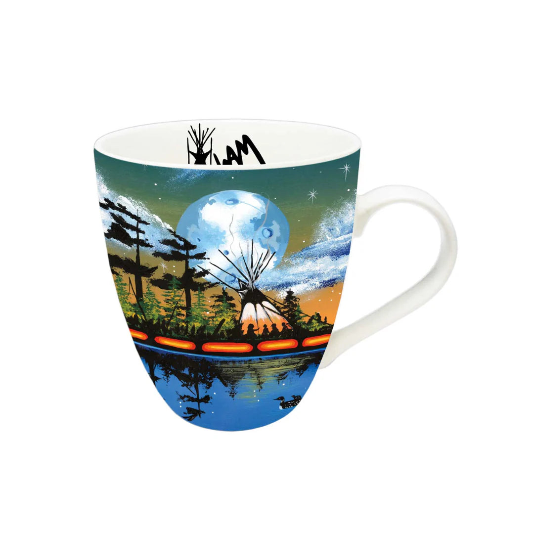 "Teachings" Indigenous Art Mug - Chaiya Home & Garden Decor