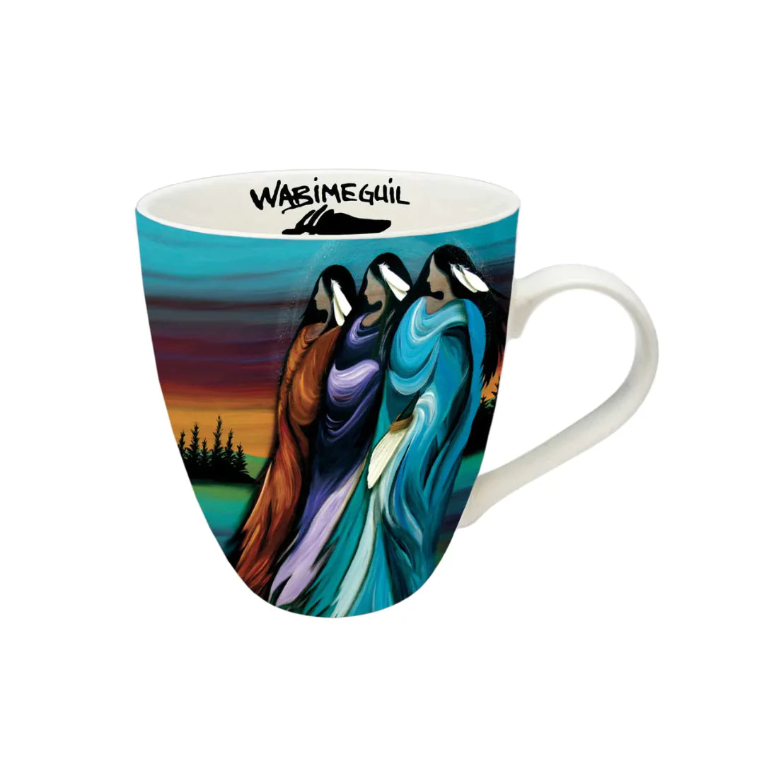 "Three Sisters" Indigenous Art Mug - Chaiya Home & Garden Decor