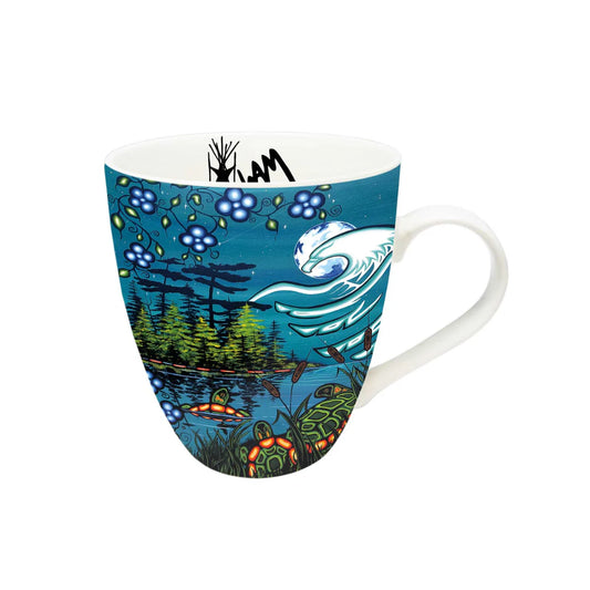 "Tranquility" Indigenous Art Mug - Chaiya Home & Garden Decor