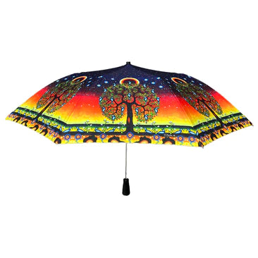 "Tree of Life" Collapsible Umbrella - Chaiya Home & Garden Decor