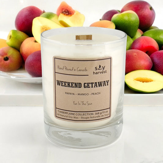 "Weekend Getaway" Timberflame Candle - Chaiya Home & Garden Decor