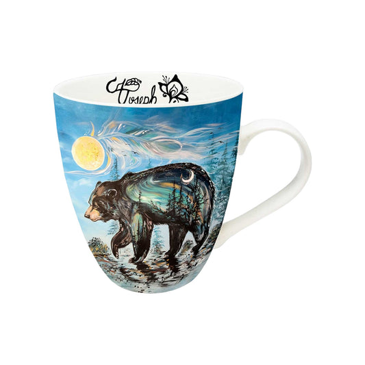 "A Bear's Journey" Indigenous Art Mug - Chaiya Home & Garden Decor