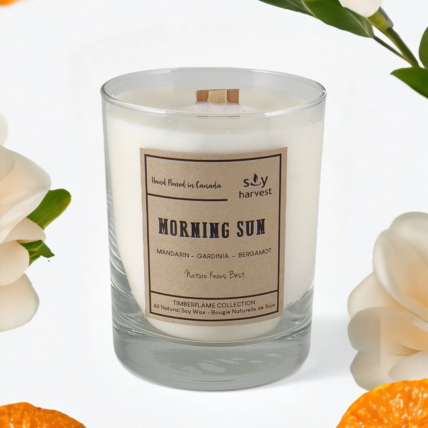 "Morning Sun" Timberflame Candle - Chaiya Home & Garden Decor