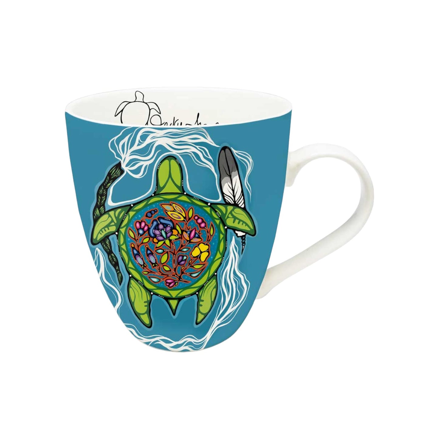 "Prayers for Turtle Island" Indigenous Art Mug - Chaiya Home & Garden Decor