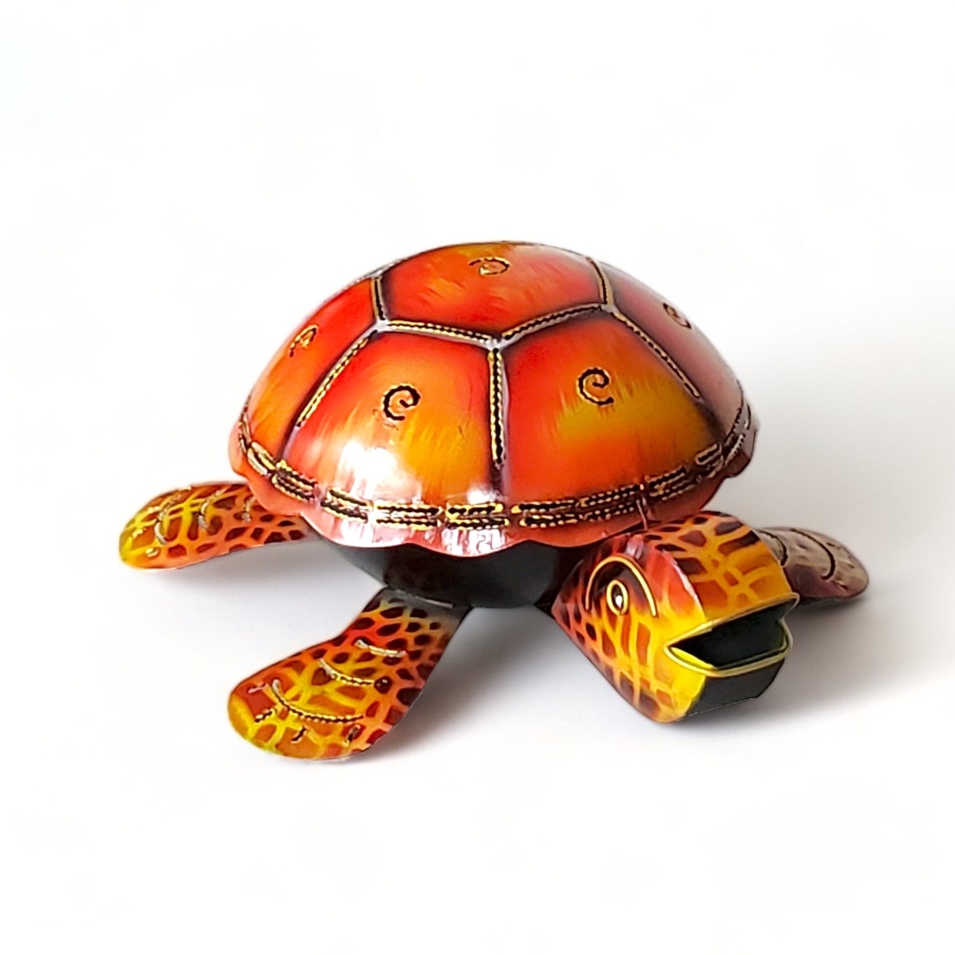 Turtle Mosquito Coil Holder - Orange - Chaiya Home & Garden Decor